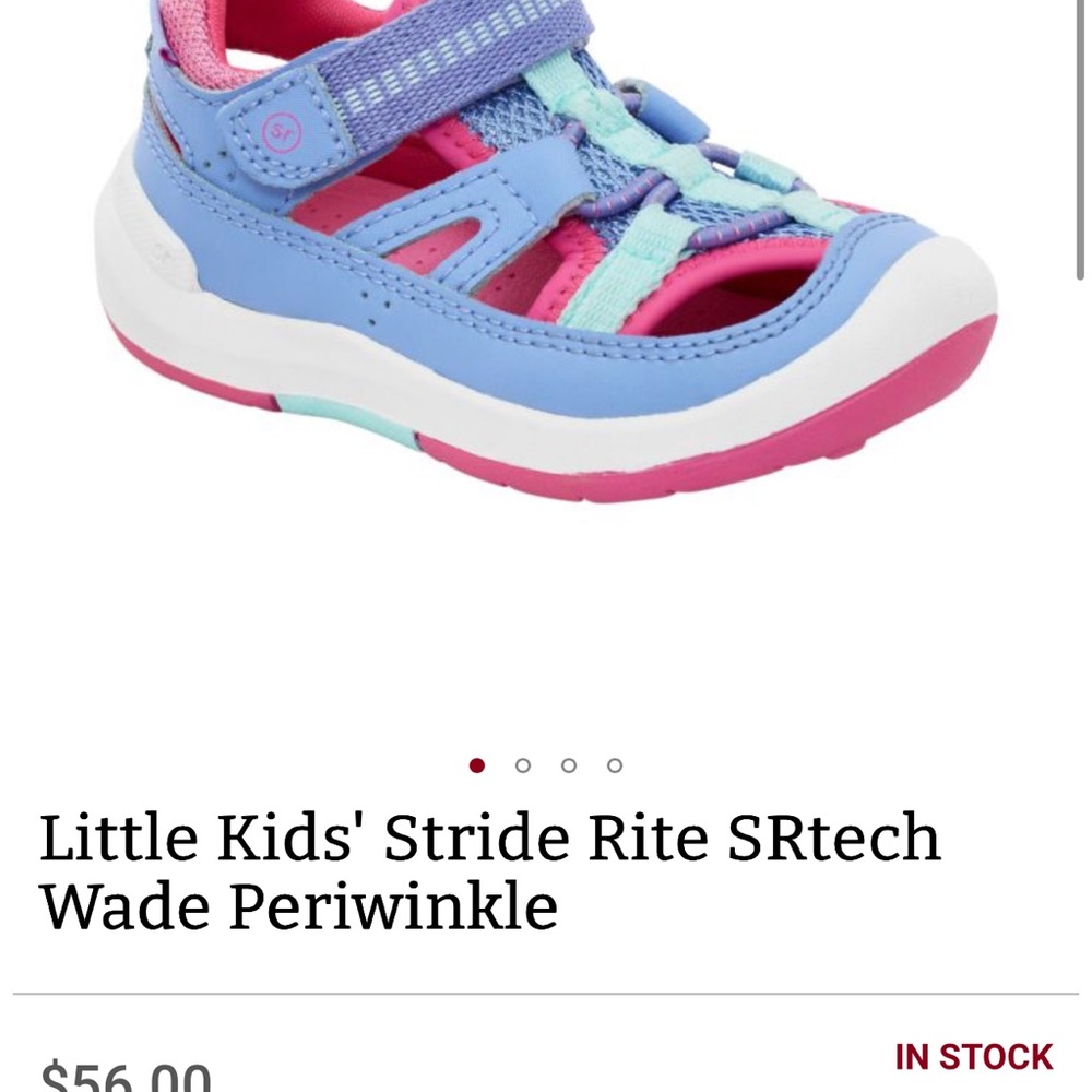 Stride Rite Kids' Sandals - Pink and Blue